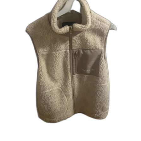 Beige fleeceväst från Acne Studios