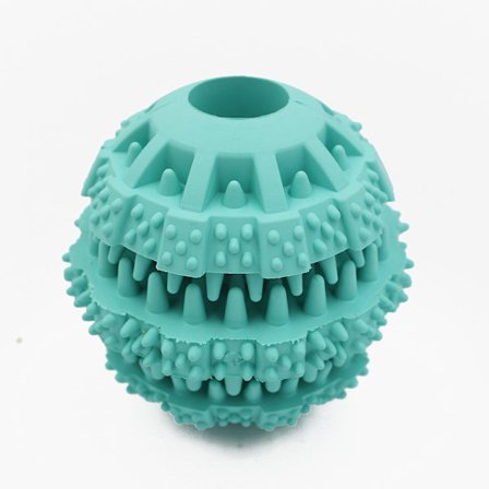 Lake Blue Hund Leksaker Hund Leksaker Naturligt Gummi Bite Resistenta Bollar