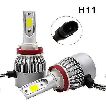 2 stk. C6 H11 LED Forlygtepærer Tågeforlygter