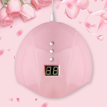 UV LED-nagellampa, gel UV-ljus nageltork, 36W nagelmaskin, smart, lätt, bärbar manikyr,