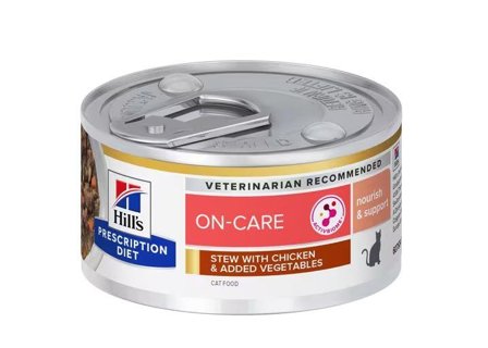 Hill's Hill's Prescription Diet ON-CARE Stew Våtfôr til Katt - 24x82g