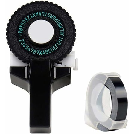 3D-tarratulostin, napsauta pientä mallia, tarrojen valmistaja, manuaalinen DIY-kirjoituskone, kohokuviokone, kirjoituskone DYMO-tulostimelle, 