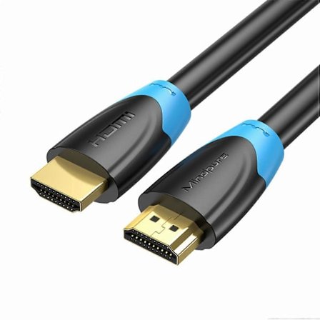 MINDPURE HD001 1,5m 4K HD Video HDMI Hane till Hane Kabel Guldpläterad HDMI 2.0 Kabel