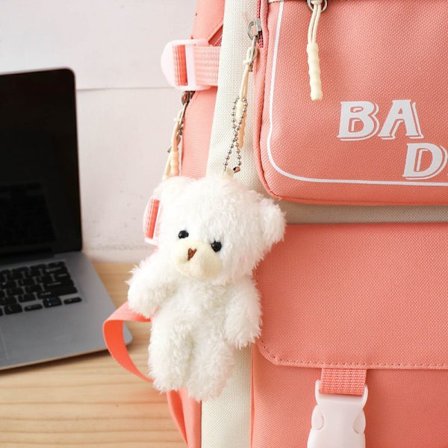 Student skolväska skolväska kvinnlig junior high school student grundskola ryggsäck fyra campus fyrdelad ryggsäck manlig-hänge