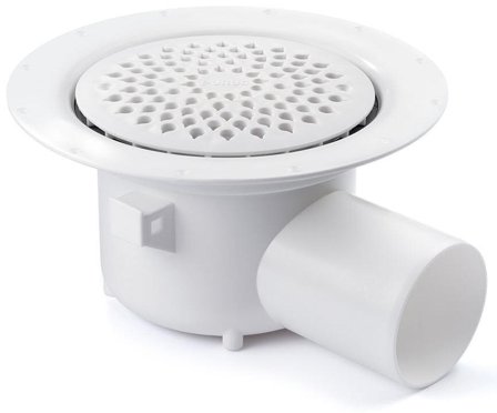 Purus Oden 7113522 Golvbrunn 75x150 mm, sidoutlopp, Inomhusavlopp