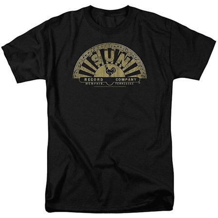 Sun Records Tattered Logo Vuxen T-shirt