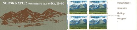 Norge 1978 - AFA 785Co + 785Cn - Stemplet hæfte