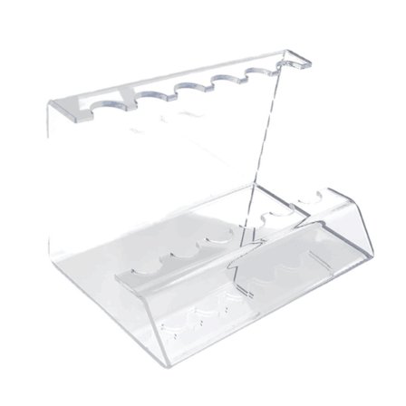 Multifunktionel akryl penneholder display stativ Akryl pen display stand 12-slots øjenbryn pen stand makeup børste stativ