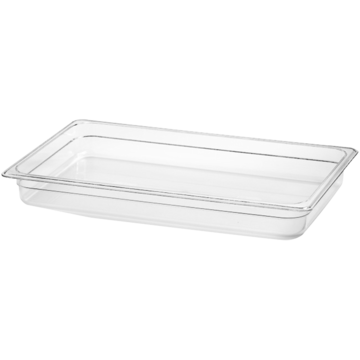 Plastkantin GN Patina 65mm transparent