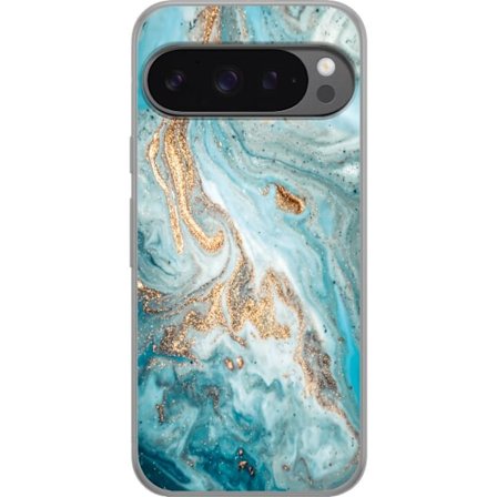 Kompatibelt Mobildeksel til Google Google Pixel 9 Pro XL Magisk Marmor