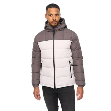 Bewley & Ritch Archdale Pufferjacka för män M Taupe/Sten