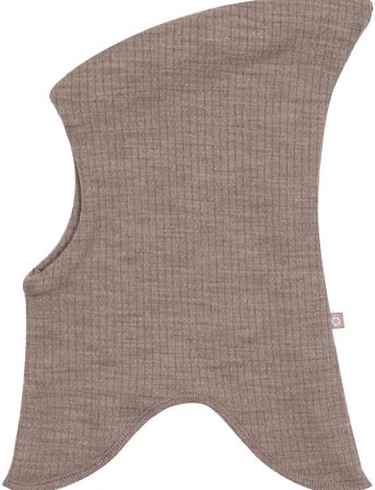 Balaclava, 2 Layers, Soft Powder Drop Needle, Merino Wool Beige Smallstuff