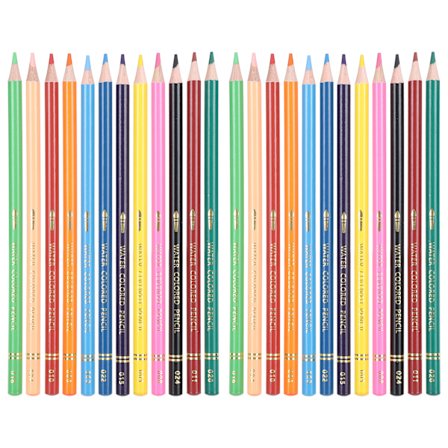 12-pack färgade pennor set vattenlöslig kärna 12 färger konst målning ritning graffiti