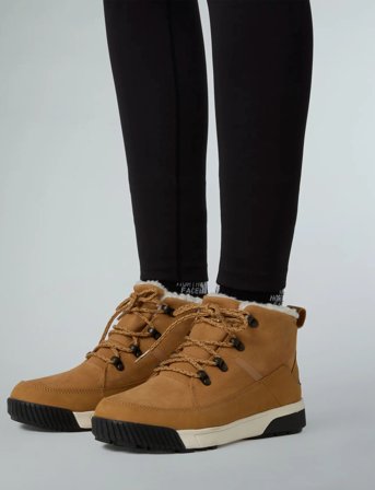 The North Face W Sierra Mid Lace Wp - Brown - 36