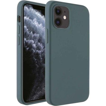 Matt Skal - Apple Iphone 12/12 Pro - Blå/grön Mörkgrön