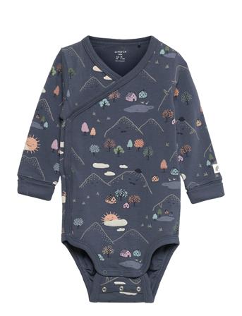 Body Wrap Aop Mountain Landsca Patterned Lindex
