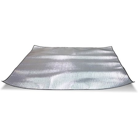Utendørs Camping Teppe Vanntett Fuktighetsbestandig Aluminiumfolie Piknikmatte 200*150CM for utendørs soling