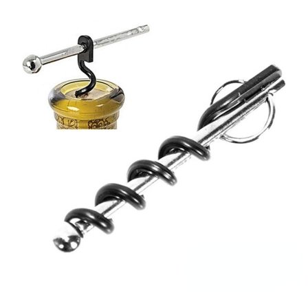 Vin Øl Flaskeåbner Bærbar Rustfrit Stål Proptrækker Dobbelt Hængslet Flaske Proptrækker