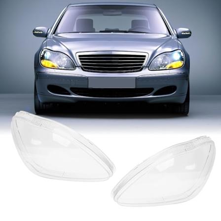 1 Pari Etuvalaisimen Linssin Peite L pin kyv Vasen Oikea Etuvalaisimen Linssin Peite Vaihto Benz W220 S600 S500 S350