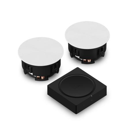 Sonos Amp + In-Ceiling Wandluidsprekers