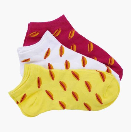 Ankelstrumpor "Biltemakörv" 3-pack Stl. 40-42