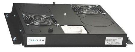 Lanview UK Fan tray with 2 fans for
