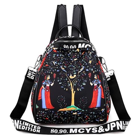 Nytt Mode Liten Dam Ryggsäck Vattentät Oxford Ryggsäckar för Skola Tonåringar Flickor Färgglada Axelväskor Söt Mochila~04863