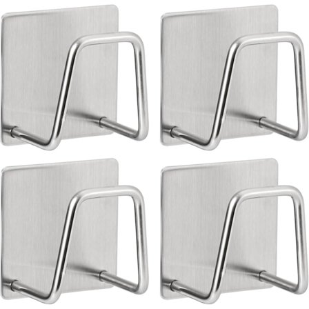 Køkkenvask svampeholder rustfrit stål grøntsagsbassin holder vask holder tilbehør opbevaring afløbsbakke