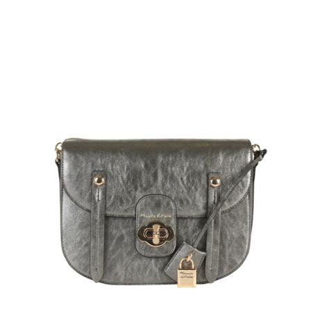 Manila Grace, Cross Body Bags Grijs, Dames, Maat:ONE Size