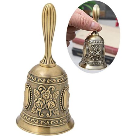 Leksak Musik Dekor För Te Middagsklocka Tomte Släde Jul Släde Klocka Restaurang Service Metall Service Metall Restaurang Samtal