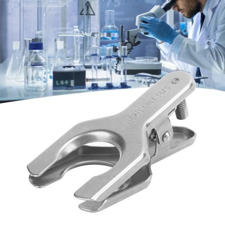 Pallosylinterim inen puristimen kiinnike laboratorioty kalulle, ruostumaton ter s