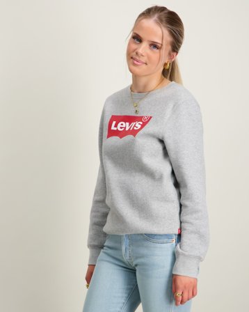 Levi's LVB BATWING CREWNECK Grå Tröjor Tjej - Kids Brand Store