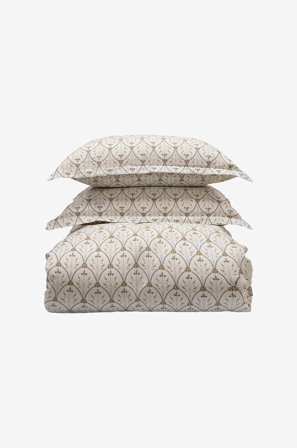 Borås Cotton - Vuodevaatesarja Marino - Harmaa - Pussilakanasetit - 200X220 - - Homeroom