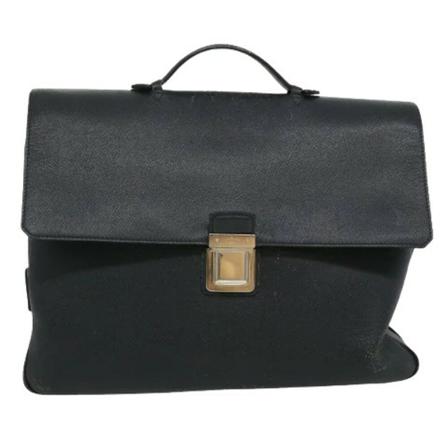 Louis Vuitton Vintage, Pre-owned Leather louis-vuitton-bags Zwart, Dames, Maat:ONE Size