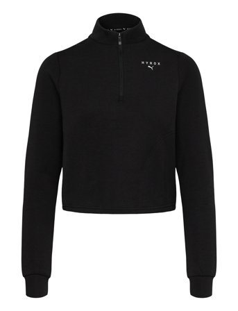 PUMA W Puma X Hyrox Cloudspun 1/4 Zip - Black - M