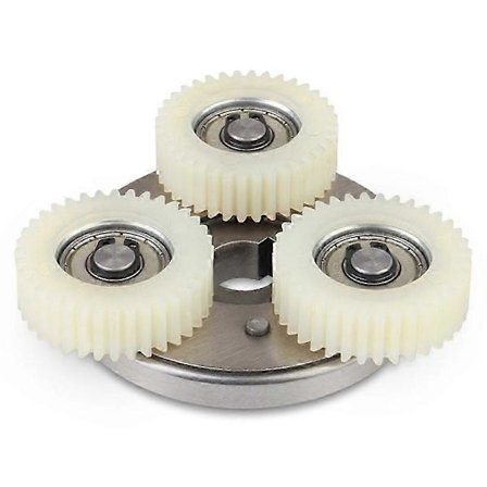 36T Planetväxel med koppling för motor elcykel E-cykel Nylonväxel Ebike-delar