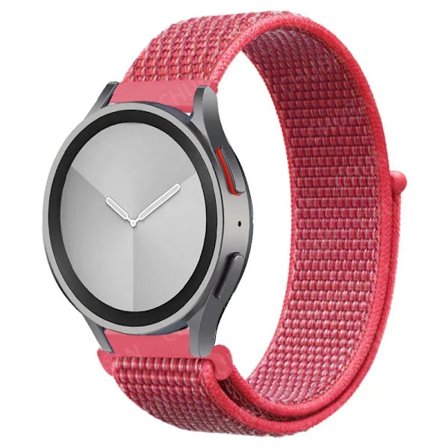 Nylon loop Band för Samsung Galaxy Watch 7-FE 6/5/pro/4/Classic/active 2 20mm/22mm sportarmband huawei gt 5-4-2-2e-3 pro rem