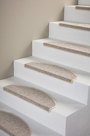 Jotex - Trappetrinnsteppe 15-pk Polypropylen/Polypropylen Naturhvit PASSO - Kjøp Trappetrinnstepper hos Jotex