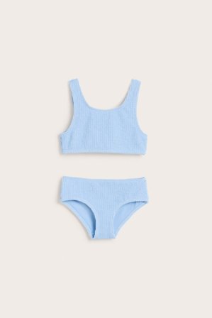 Kappahl | Bikini med rosett | Ljusblå