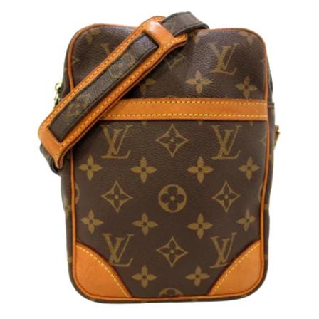 Louis Vuitton Vintage, Pre-owned Polyester louis-vuitton-bags Bruin, Dames, Maat:ONE Size