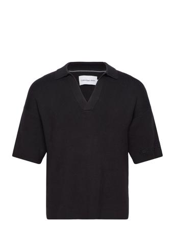 Instit Skater Sweater Polo Calvin Klein Jeans Black