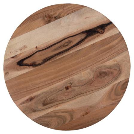 Womo-design Sidobord Uppsättning Av Två Ø 43x52 / O 38x45cm, Natur