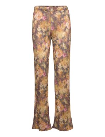 Martine Trousers Patterned Ida Sjöstedt
