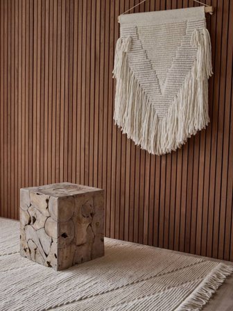 Rhapsody 200X300 White Wool Rug