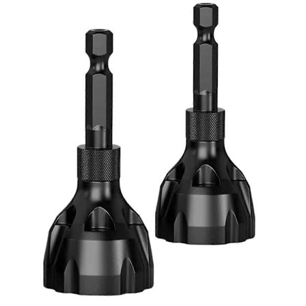 Metallin pursepoistotyökalu, kuusiokantainen kierteenkorjaustyökalu ja viistetyökalu, sopii 1/8-3/4 tuumaa (3 mm-19 mm), eri materiaaleille