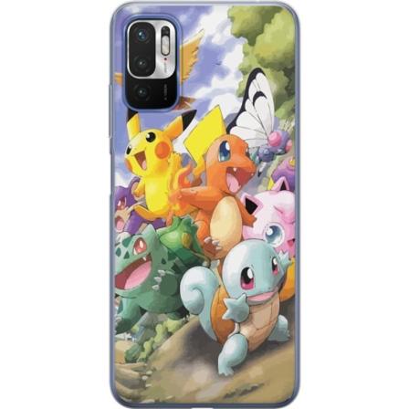 Xiaomi Redmi Note 10 5G Genomskinligt Skal Pokemon