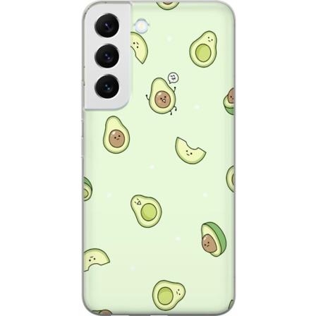 Samsung Galaxy S22 5G Gjennomsiktig deksel Glad Avokado