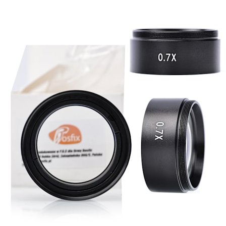 Stereomikroskooppi Linssi 0,7X – Laaja Näkökenttä | 120Mm Työetäisyys | Yhteensopiva Moon Pro, Andromeda Pro kanssa