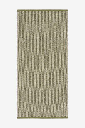 Horredsmattan - Teppe Mixed Signe - Grønn - Bomulls- & filleryer - 70X200 - Fra Homeroom