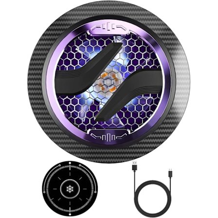 Mobiltelefonkylare med halvledare, magnetisk attraktion, snabb kylning, 99% täckning av kroppen, jämnt ljud och stabil bildfrekvens på 120.